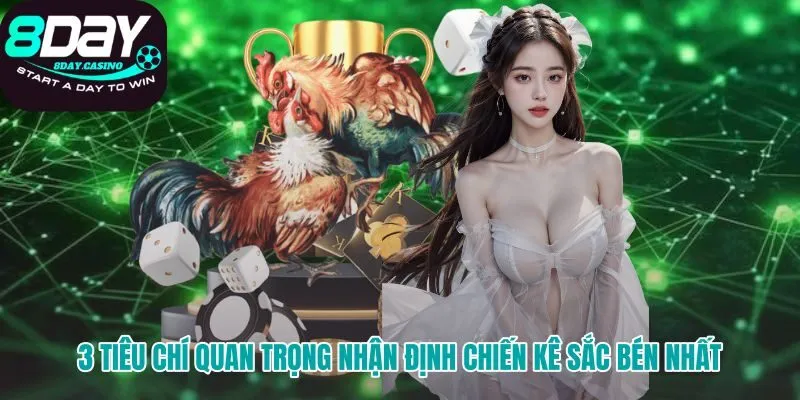 Đánh giá chiến kê qua thành tích thể trạng và màu mạng